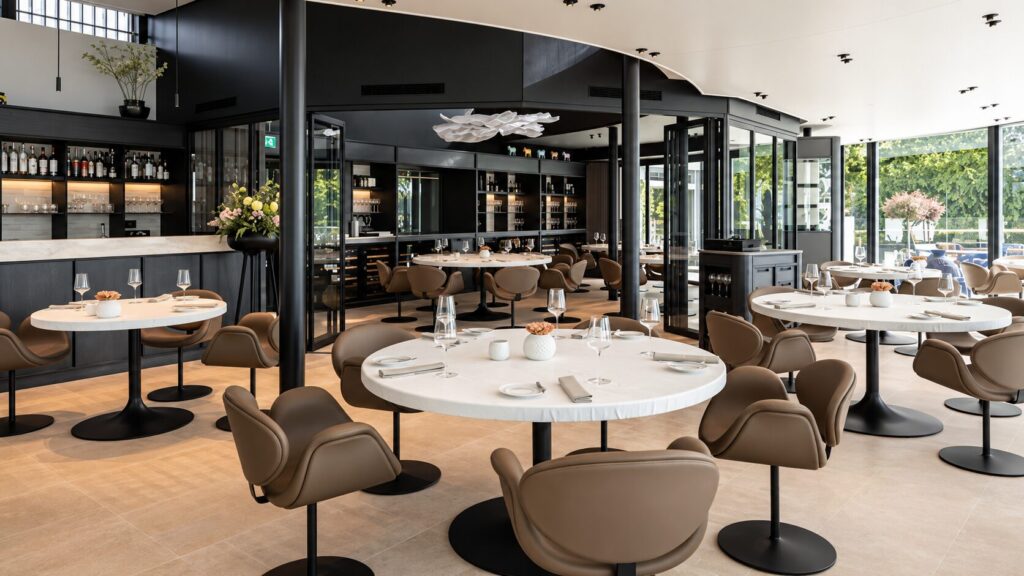 Vouwwanden voor sterrenrestaurant Parkheuvel